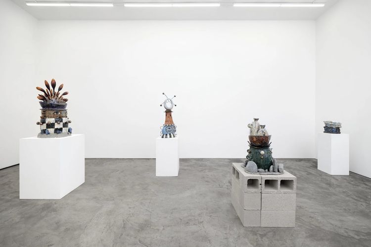 Installation view, Sunken Bust Shimmering Stone, Megan Mulrooney · 2026 (14)