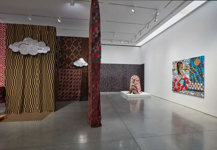 Installation view, The Gift of Tongues, Marianne Boesky Gallery, 507 24th Street · 2026 (6)