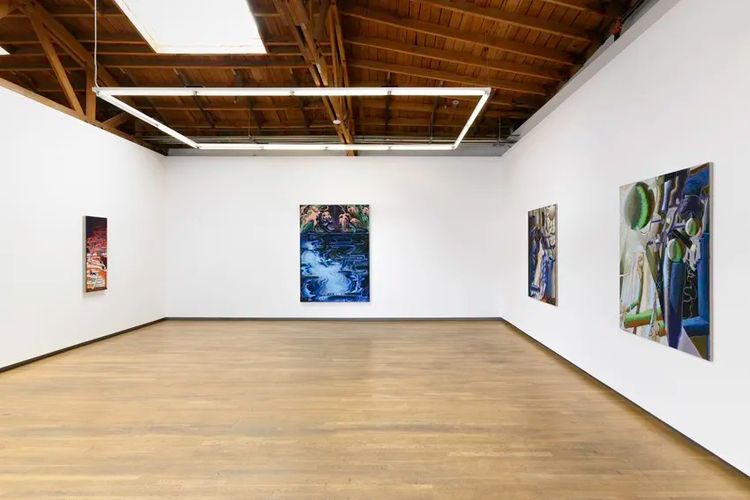 Installation view, Bridget Mullen: Who Needs Muscles If Nothing Is Heavy?, Nazarian / Curcio, Los Angeles, 2026