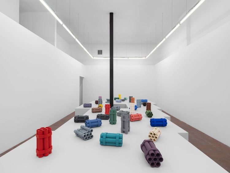 Installation view, Sets of Seven Cylinders, As-Is Gallery · 2026 (6)
