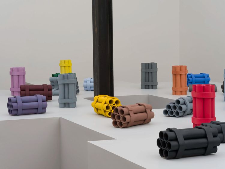 Installation view, Sets of Seven Cylinders, As-Is Gallery · 2026 (3)