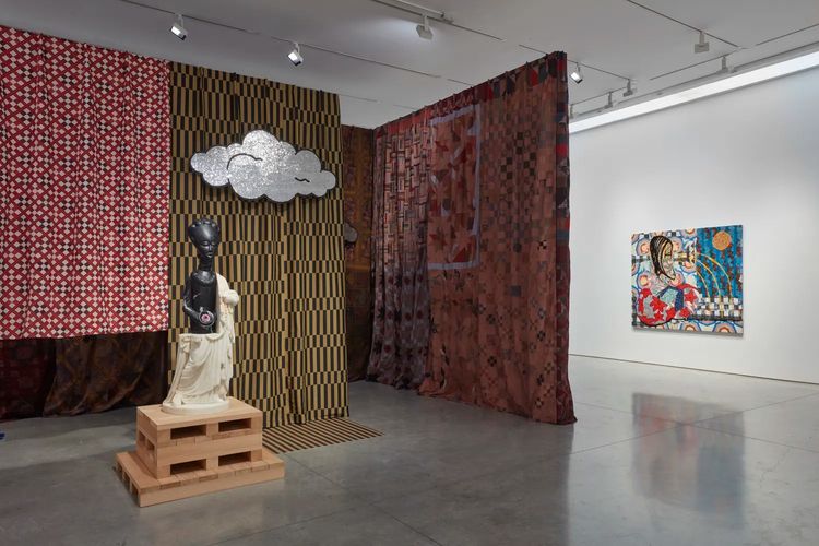 Installation view, The Gift of Tongues, Marianne Boesky Gallery, 507 24th Street · 2026 (14)