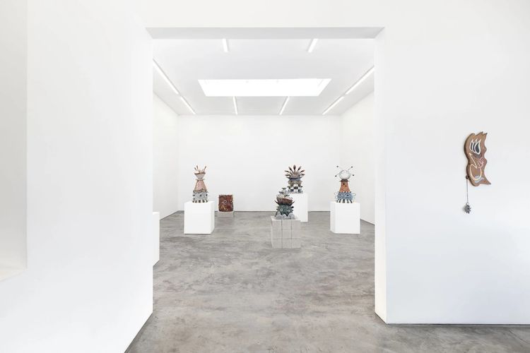 Installation view, Sunken Bust Shimmering Stone, Megan Mulrooney · 2026 (9)