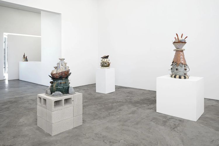 Installation view, Sunken Bust Shimmering Stone, Megan Mulrooney · 2026 (7)