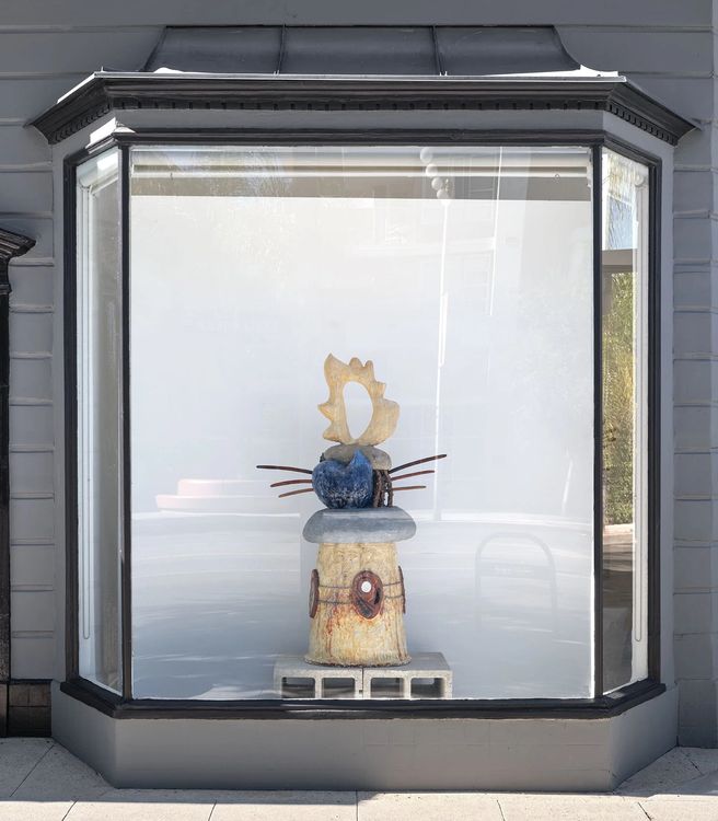 Installation view, Sunken Bust Shimmering Stone, Megan Mulrooney · 2026 (15)