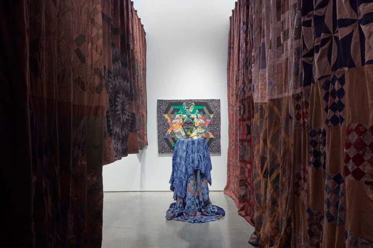 Installation view, The Gift of Tongues, Marianne Boesky Gallery, 507 24th Street · 2026 (10)