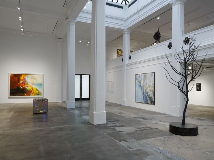 Installation view, The Generative Universe, Hauser & Wirth · 2026 (1)
