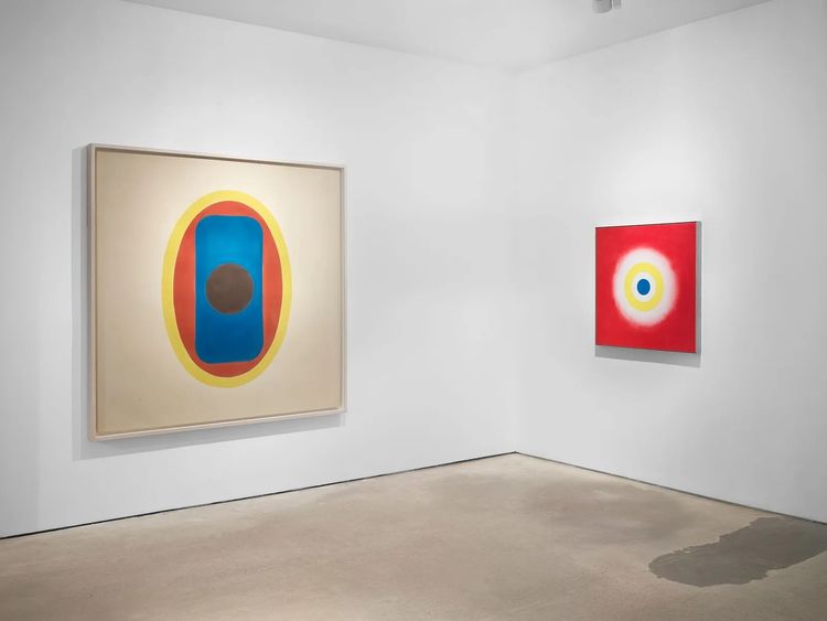 Installation view, From Center to Edge, Hunter Dunbar Projects