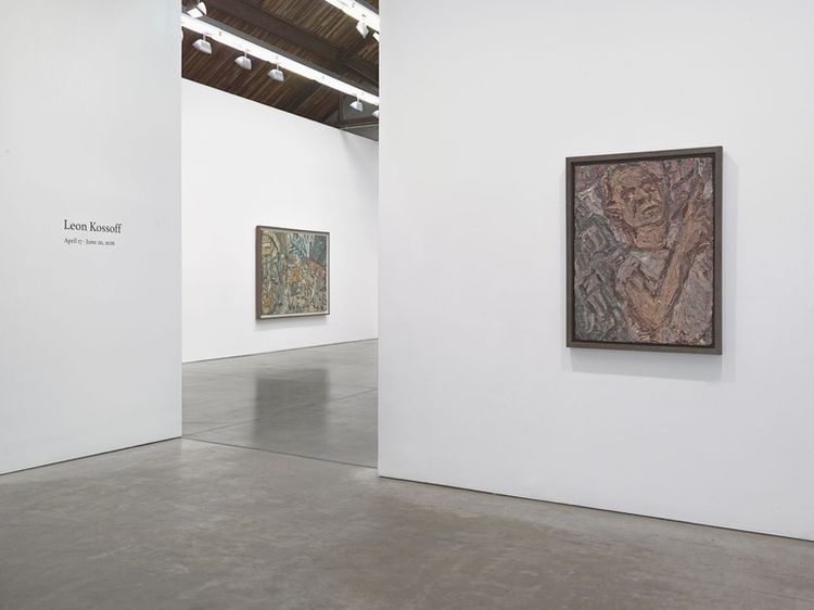 Installation view, Leon Kossoff, Luhring Augustine, Chelsea · 2026 (4)