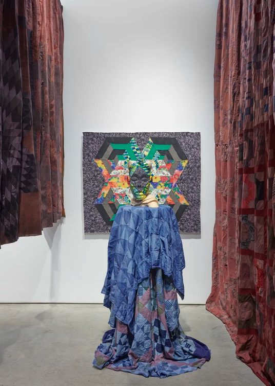 Installation view, The Gift of Tongues, Marianne Boesky Gallery, 507 24th Street · 2026 (15)