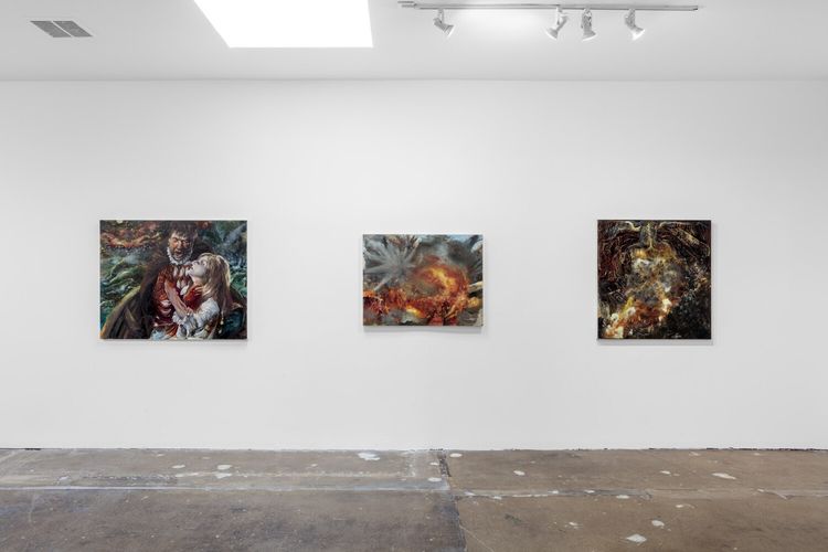 Installation view, Burning in the Eyes of the Maker, Jeffrey Deitch, West Hollywood · 2026 (8)