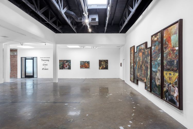 Installation view, Burning in the Eyes of the Maker, Jeffrey Deitch, West Hollywood · 2026 (12)