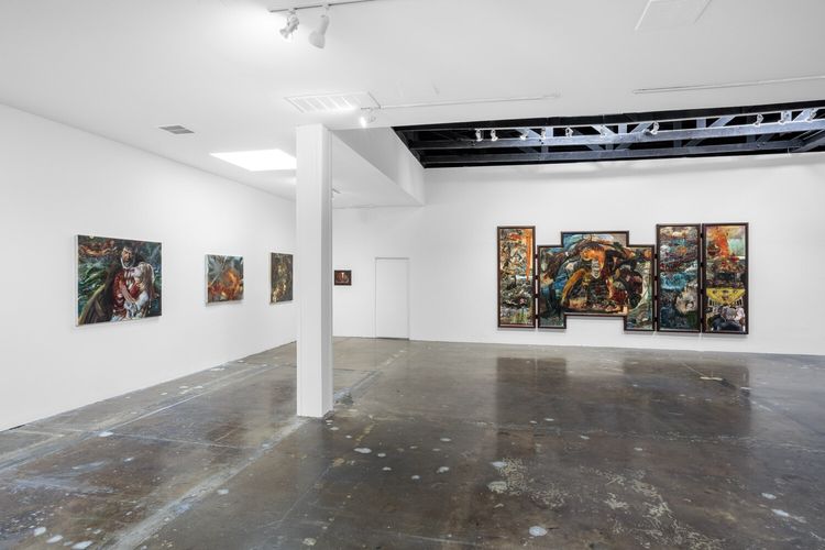 Installation view, Burning in the Eyes of the Maker, Jeffrey Deitch, West Hollywood · 2026 (5)