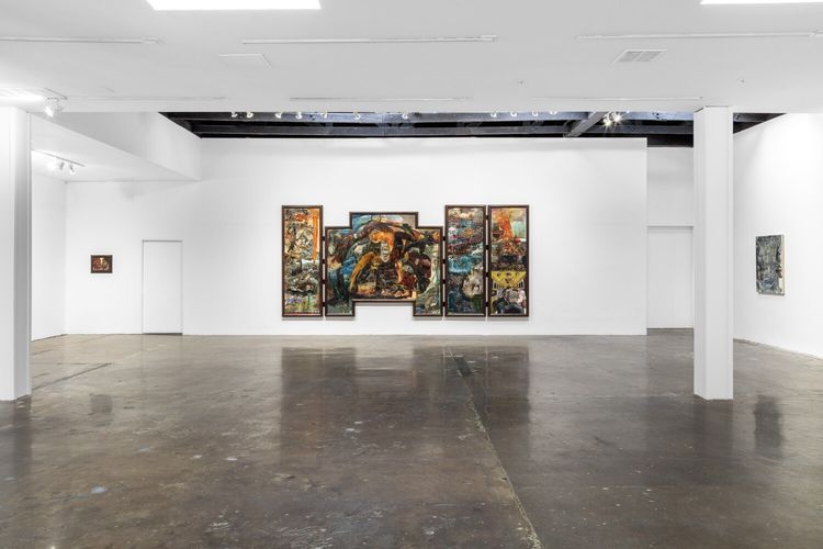 Installation view, Burning in the Eyes of the Maker, Jeffrey Deitch, West Hollywood · 2026 (2)