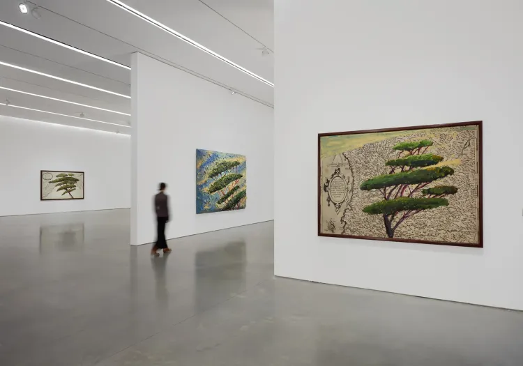 Installation view, Italy Through Its Trees, Pace · 2026 (12)