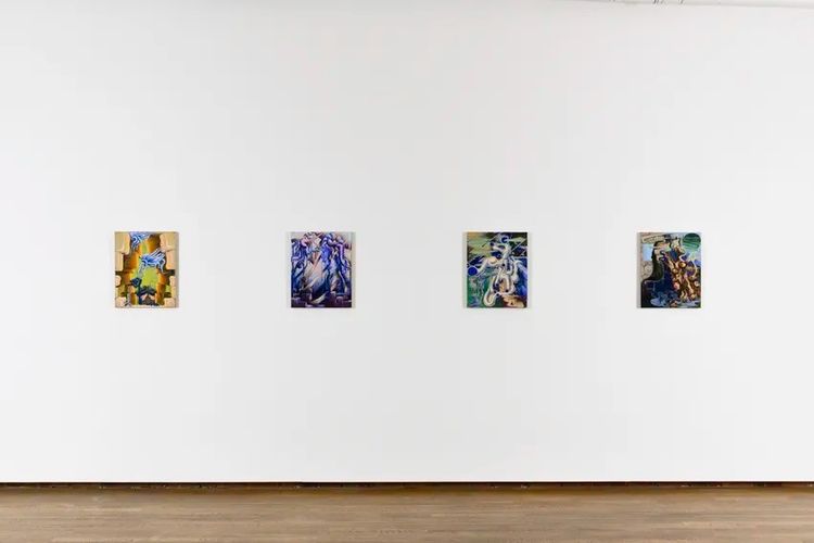 Installation view, Who Needs Muscles If Nothing Is Heavy?, Nazarian / Curcio