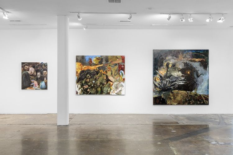 Installation view, Burning in the Eyes of the Maker, Jeffrey Deitch, West Hollywood · 2026 (7)