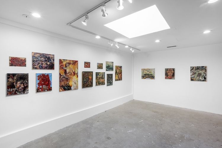 Installation view, Burning in the Eyes of the Maker, Jeffrey Deitch, West Hollywood · 2026 (3)