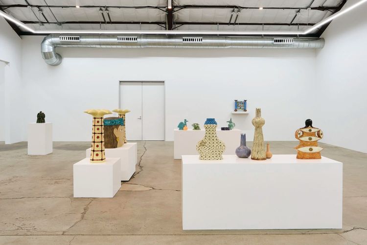Installation view, Above Earth, Under The Rays of the Sun, The Pit · 2026 (2)