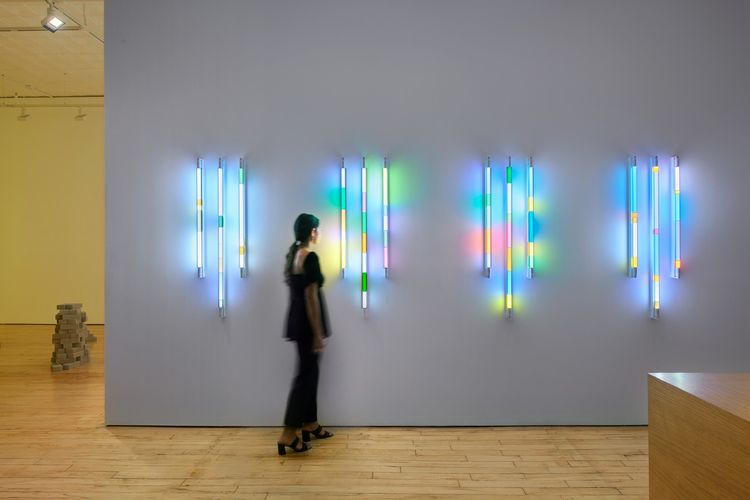 Installation view, 100 Famous Views of New York City (After Hiroshige), James Cohan, 52 Walker Street · 2025 (1)