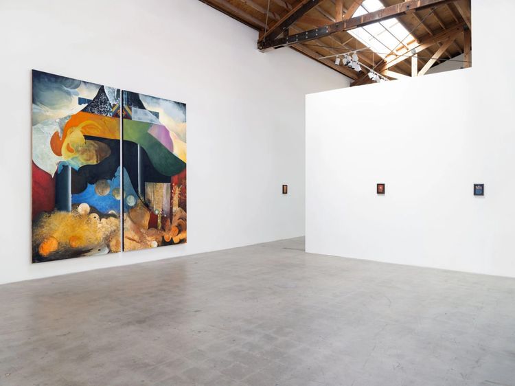 Installation view, Fate Machine, Moskowitz Bayse