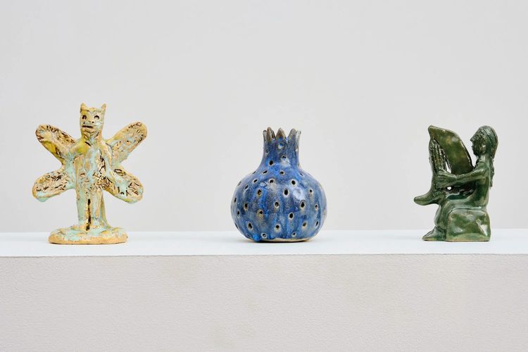 Installation view, Above Earth, Under The Rays of the Sun, The Pit · 2026 (19)