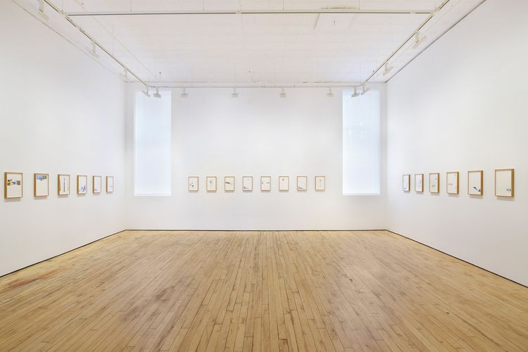 Installation view, 100 Famous Views of New York City (After Hiroshige), James Cohan, 52 Walker Street · 2025 (2)
