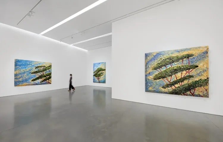 Installation view, Italy Through Its Trees, Pace · 2026 (8)