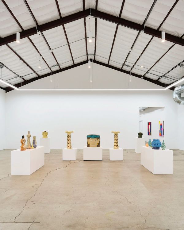 Installation view, Above Earth, Under The Rays of the Sun, The Pit · 2026 (1)