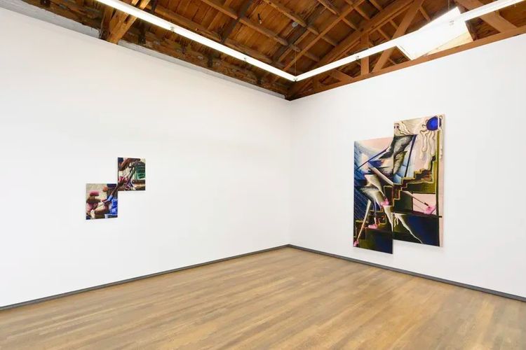 Installation view, Bridget Mullen: Who Needs Muscles If Nothing Is Heavy?, Nazarian / Curcio, Los Angeles, 2026