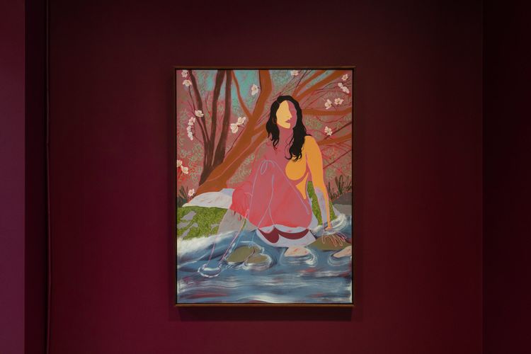 Installation view, My Body Was A River Once, ICA San José