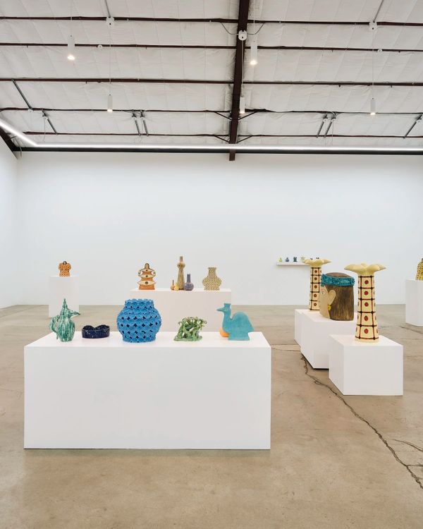 Installation view, Above Earth, Under The Rays of the Sun, The Pit · 2026 (7)