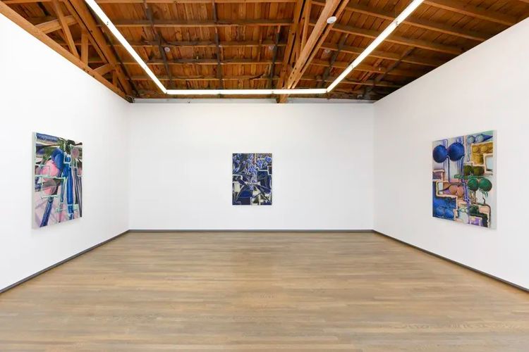 Installation view, Bridget Mullen: Who Needs Muscles If Nothing Is Heavy?, Nazarian / Curcio, Los Angeles, 2026