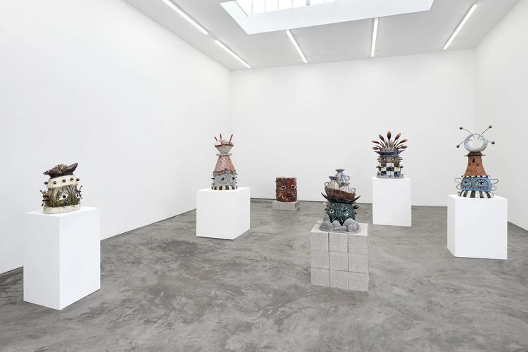 Installation view, Sunken Bust Shimmering Stone, Megan Mulrooney · 2026 (13)