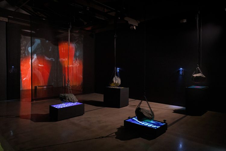 Installation view, Miguel Novelo: INFRAMUNDO, ICA San José · 2026 (8)