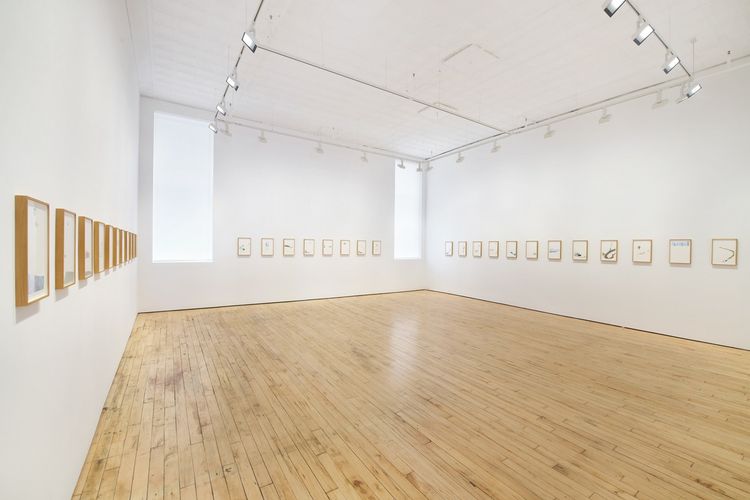Installation view, 100 Famous Views of New York City (After Hiroshige), James Cohan, 52 Walker Street · 2025 (3)