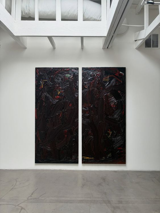 Installation view, Bridget Mullen: Who Needs Muscles If Nothing Is Heavy?, Nazarian / Curcio, Los Angeles, 2026