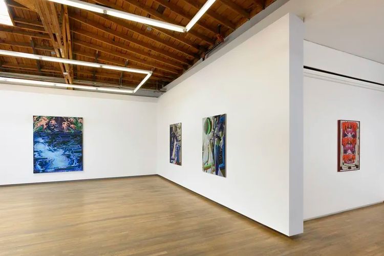 Installation view, Bridget Mullen: Who Needs Muscles If Nothing Is Heavy?, Nazarian / Curcio, Los Angeles, 2026