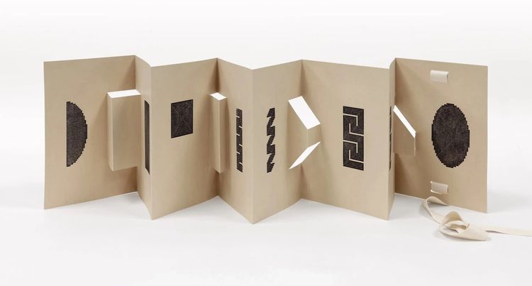 Installation view, Futurity Library: Disobedient Artists' Books in the Postbook Age, San Francisco Center for the Book