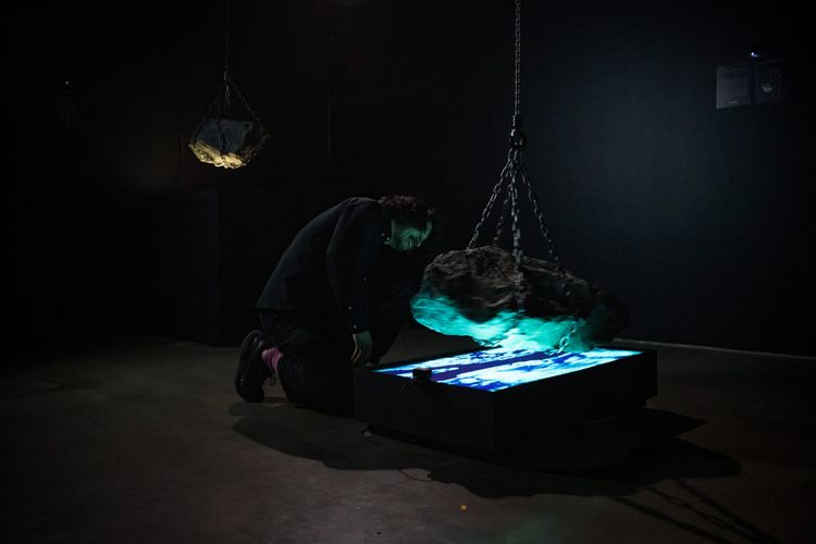Installation view, Miguel Novelo: INFRAMUNDO, ICA San José