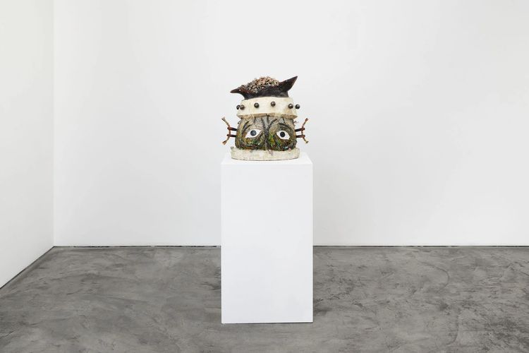 Installation view, Sunken Bust Shimmering Stone, Megan Mulrooney · 2026 (2)