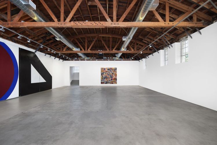 Installation view, Epic Abstraction, James Fuentes, Los Angeles · 2026 (3)