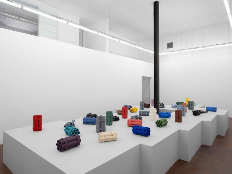 Installation view, Sets of Seven Cylinders, As-Is Gallery · 2026 (5)