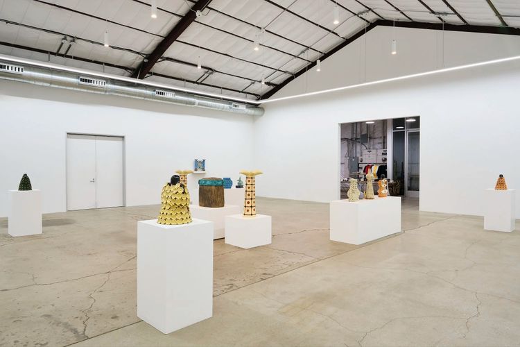 Installation view, Above Earth, Under The Rays of the Sun, The Pit · 2026 (5)