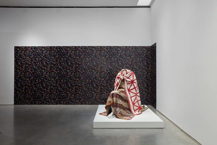 Installation view, The Gift of Tongues, Marianne Boesky Gallery, 507 24th Street · 2026 (5)