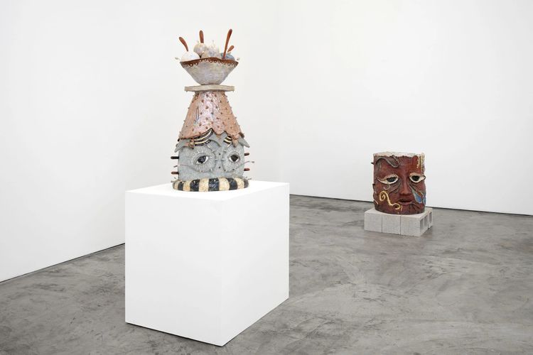 Installation view, Sunken Bust Shimmering Stone, Megan Mulrooney · 2026 (8)