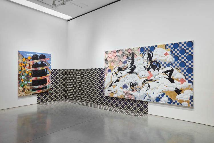 Installation view, The Gift of Tongues, Marianne Boesky Gallery, 507 24th Street · 2026 (9)