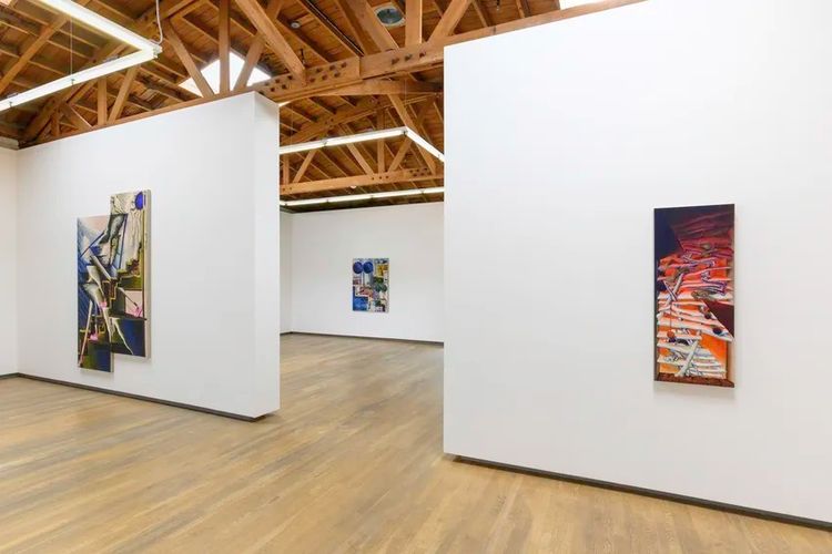 Installation view, Bridget Mullen: Who Needs Muscles If Nothing Is Heavy?, Nazarian / Curcio, Los Angeles, 2026