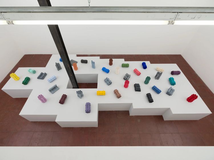 Installation view, Sets of Seven Cylinders, As-Is Gallery · 2026 (1)