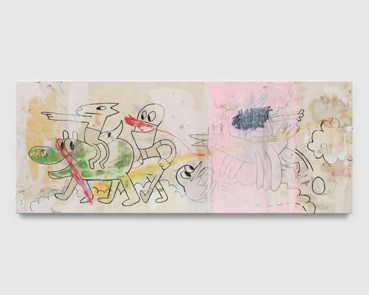 Installation view, Imaginary Friends: Drawings and Paintings, James Fuentes, Los Angeles · 2025 (4)